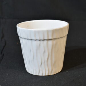 White pot