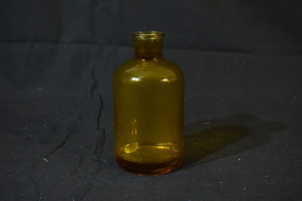 Yellow Glass bottle