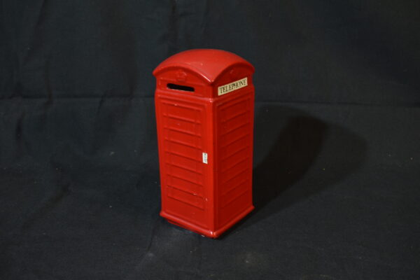 Red phonebox moneybox