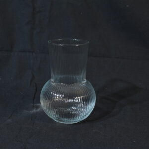 Ribbed vase
