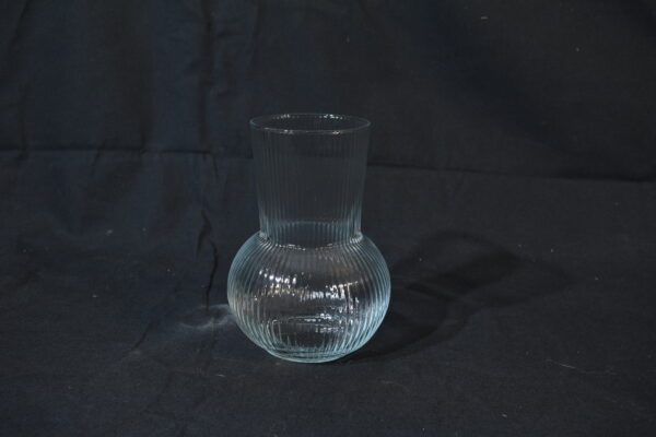 Ribbed vase