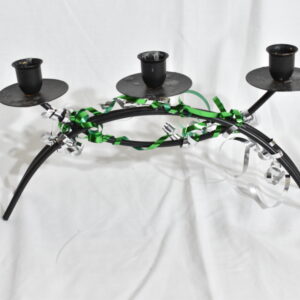 Triple candle holder