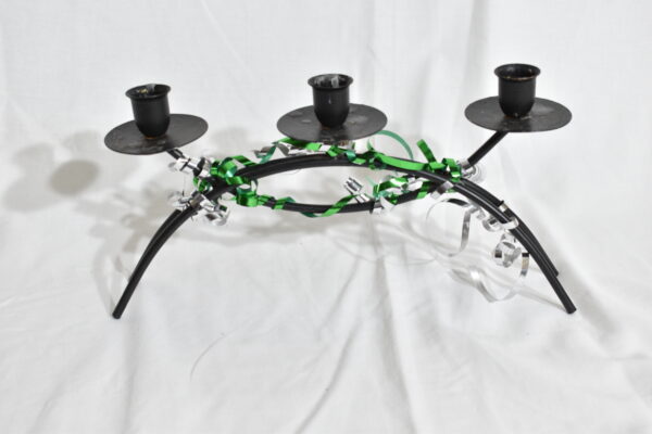 Triple candle holder