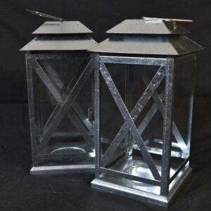 x2 Silver lantern