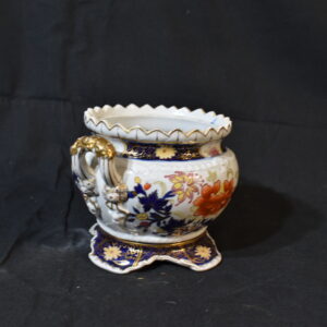 Floral 2 handled pot