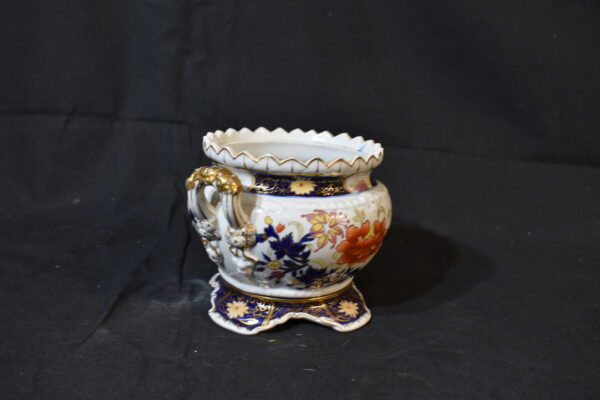 Floral 2 handled pot