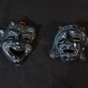 Theatre mask ornament