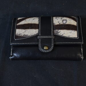 Animal print purse