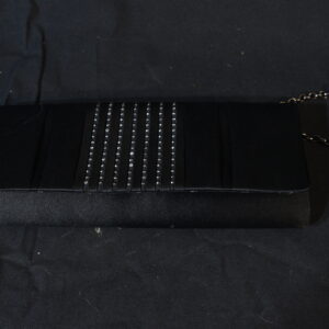 Black sequin purse