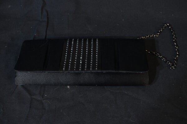 Black sequin purse