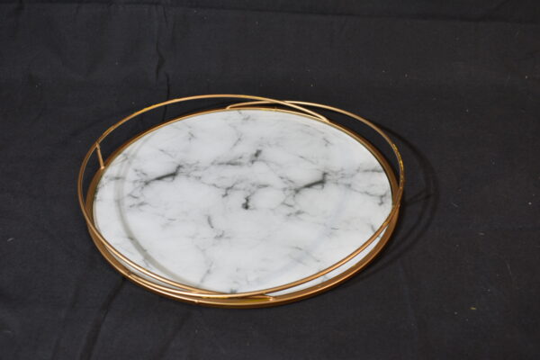 Large cirlcular tray