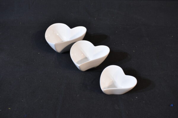 Heart shaped bowl
