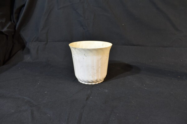 White Plastic Pot