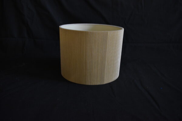 lamp shade - Beige ribbed lampshade