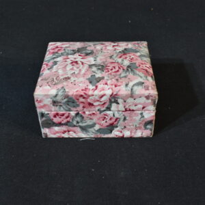 Floral jewelry box
