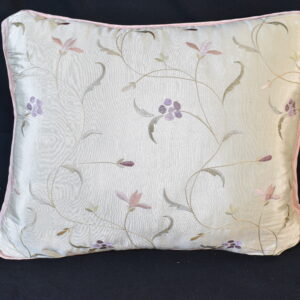 Cushions - Cream floral cushion