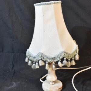 Lamp - Green tassel lamp