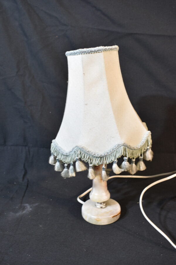 Lamp - Green tassel lamp