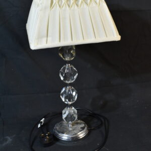Lamp - Cream square lamp