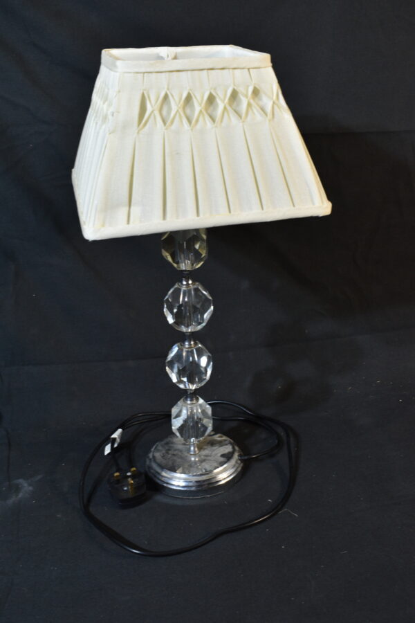 Lamp - Cream square lamp