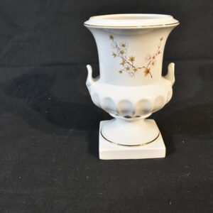 White urn vase