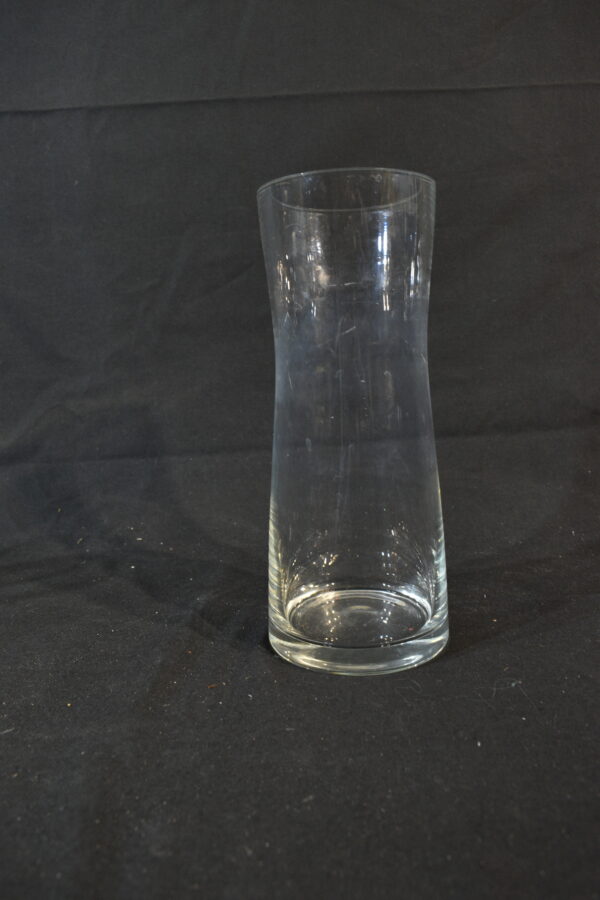 Tall curved vase