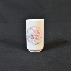 Small floral straight vase