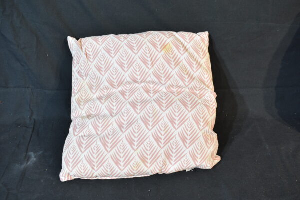 Cushion - Pink & White cushion
