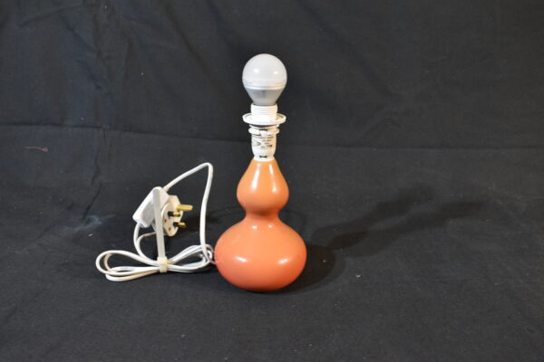 Lamp -- Peach lamp