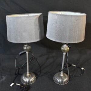 Lamps - 2x Grey lamp