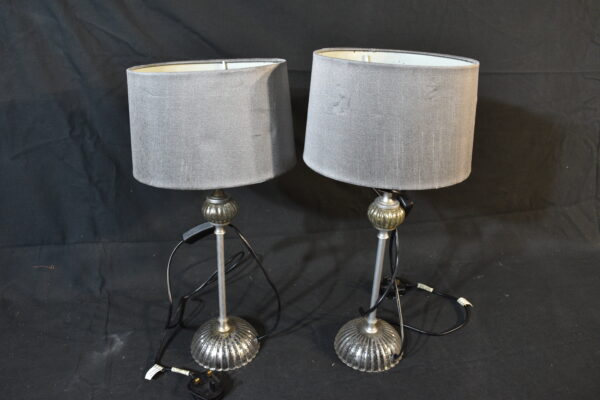 Lamps - 2x Grey lamp