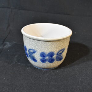 Blue flower pot