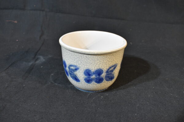 Blue flower pot