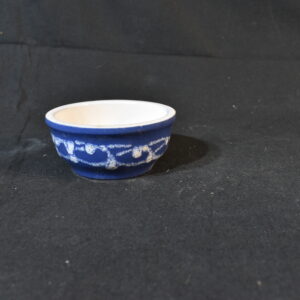 Small blue dish