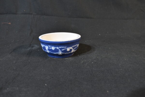 Small blue dish