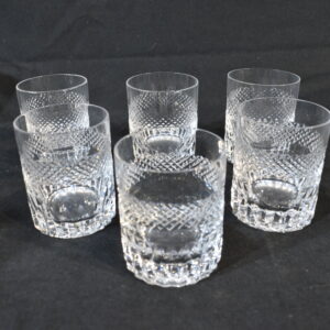 8x Crystal tumblers