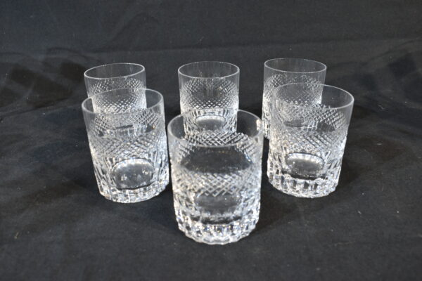 8x Crystal tumblers
