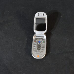 Black & Silver Flip phone