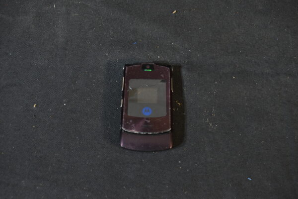 Purple Flip phone