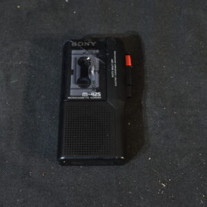 Sony mini cassette recorder