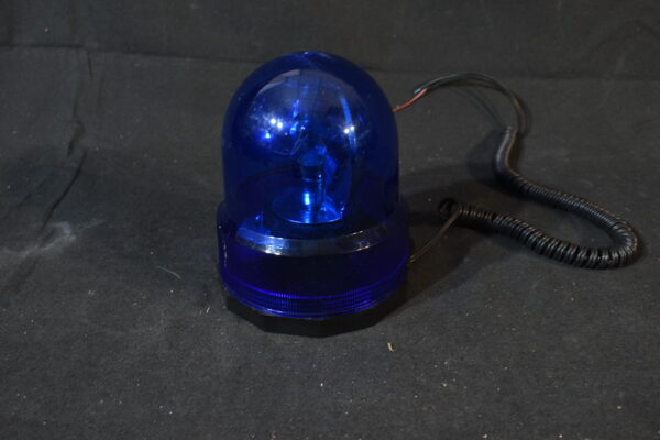 Blue siren light