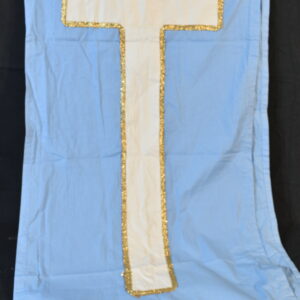 2x Religious Cross banners