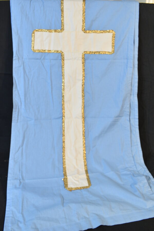 2x Religious Cross banners