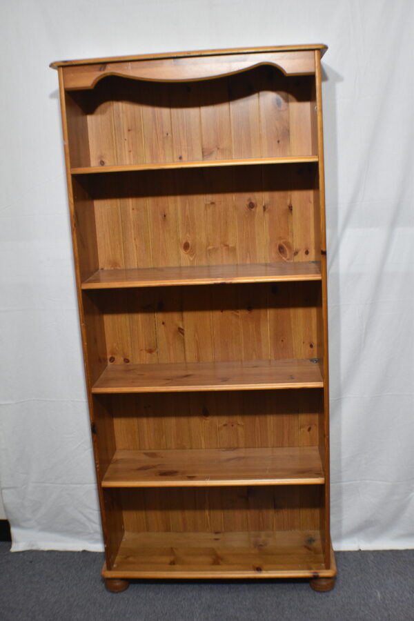 Large wooden bookshelf