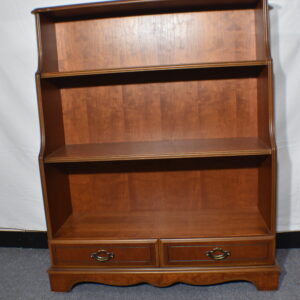 Wooden shelves with drawers
