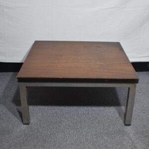 2x Low table with metal legs