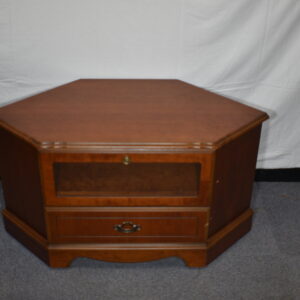 Brown TV unit
