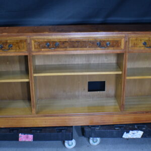 Wooden drawer & shelf unit