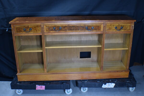 Wooden drawer & shelf unit