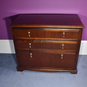Drawers with hinged top